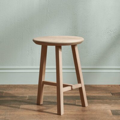 Neptune Northwich Round Stool, Natural Oak  Hot