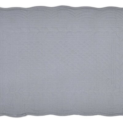 Neptune Emily Quilted Cotton Placemats, Set Of 6  Clearance