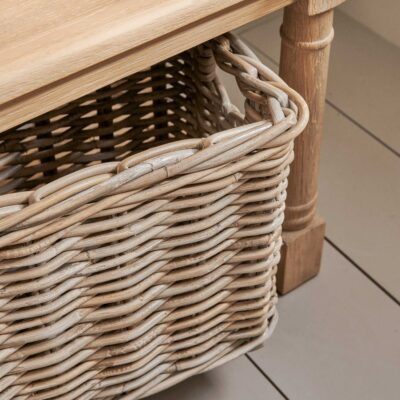 Neptune Somerton Bootroom Bench Basket  Best