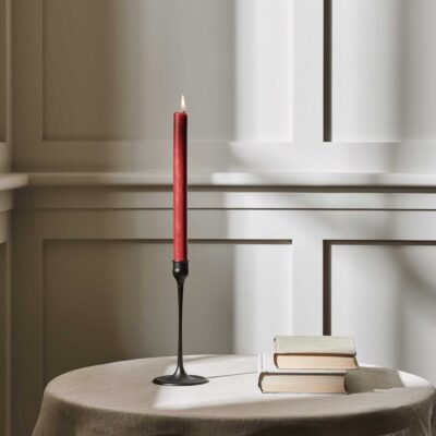 Neptune Heddon Candlestick, Warm Black  Clearance