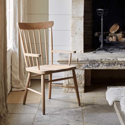 Neptune Wardley Carver Chair, Natural Oak  Hot