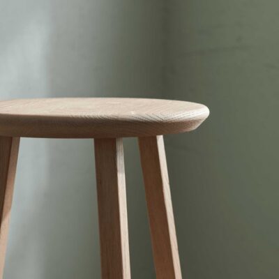 Neptune Northwich Round Stool, Natural Oak  Best