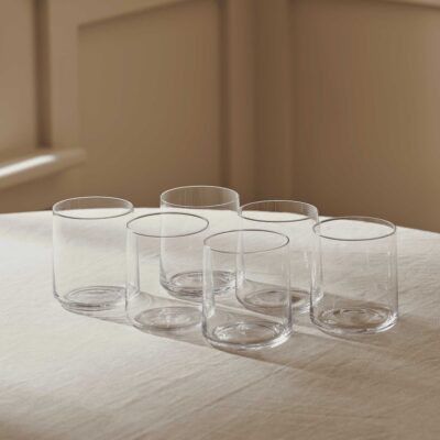 Neptune Hoxton Small Water Glass, Set Of 6  Hot